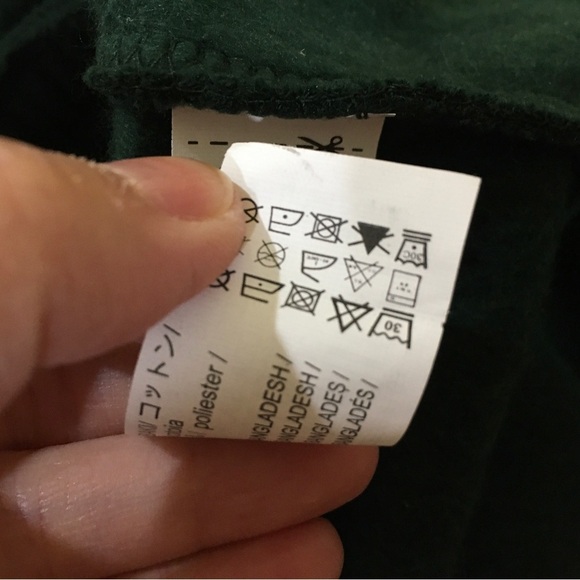 Zara Plush Midi Skirt Green Drawstring Pockets Women’s Size S New 1660/820 - Picture 10 of 11